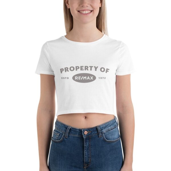 Property Of RE/MAX Women’s Crop Tee
