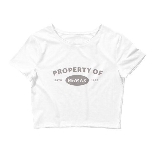 Property Of RE/MAX Women’s Crop Tee - Image 2