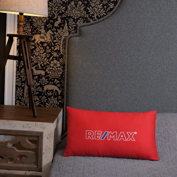 RE/MAX Basic Pillow Red - Image 9