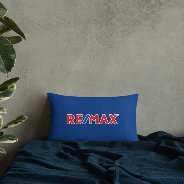RE/MAX Basic Pillow Blue - Image 7