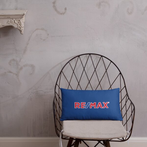 RE/MAX Basic Pillow Blue - Image 8