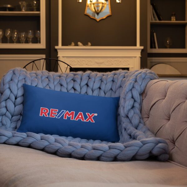 RE/MAX Basic Pillow Blue - Image 10