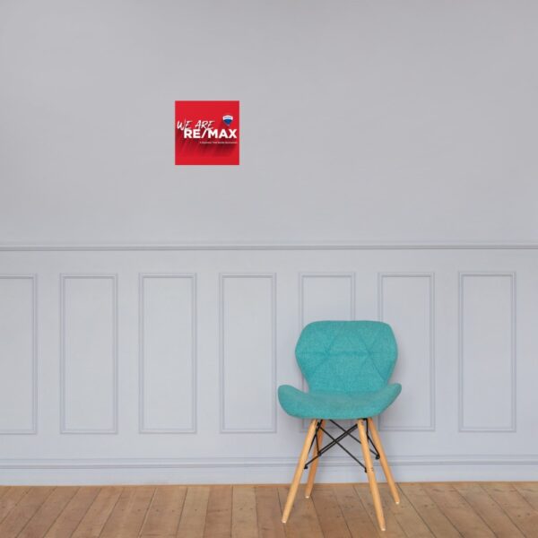 We are all RE/MAX Poster Red - Image 5