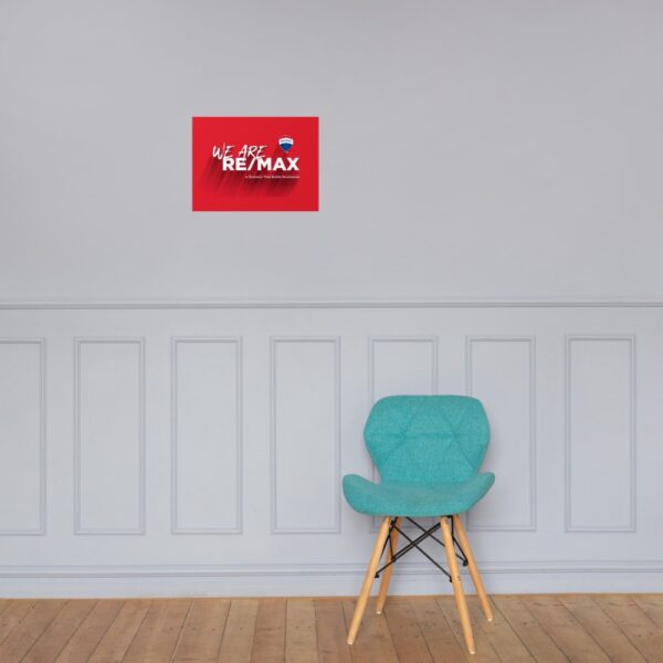 We are all RE/MAX Poster Red - Image 11