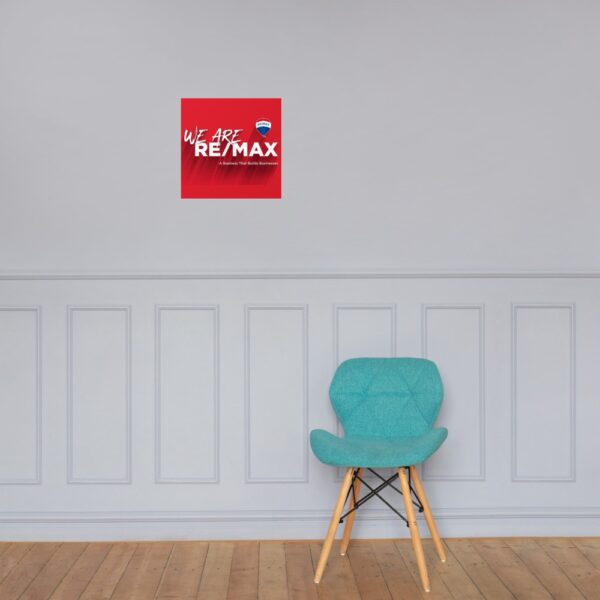 We are all RE/MAX Poster Red - Image 14