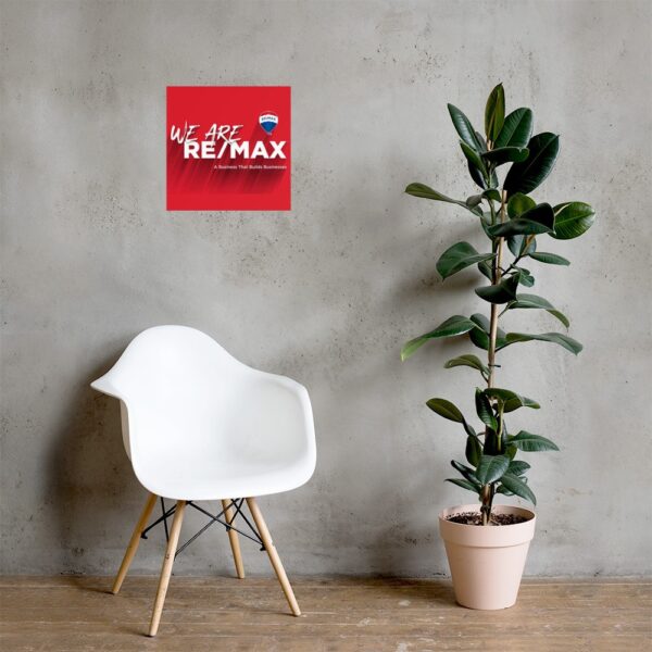 We are all RE/MAX Poster Red - Image 19
