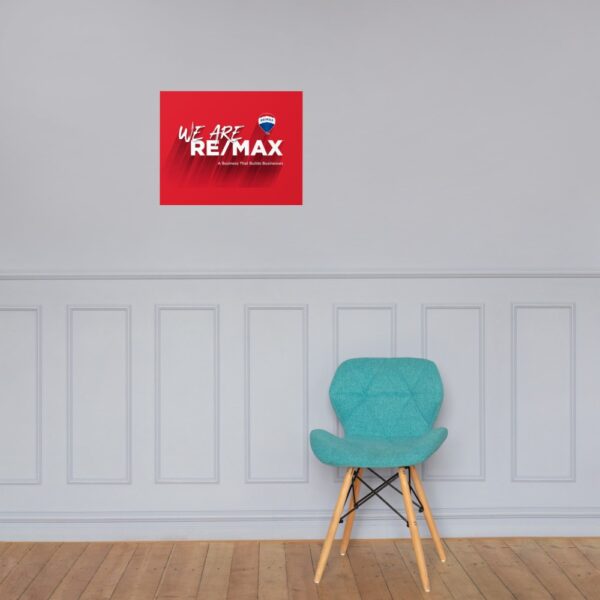 We are all RE/MAX Poster Red - Image 23