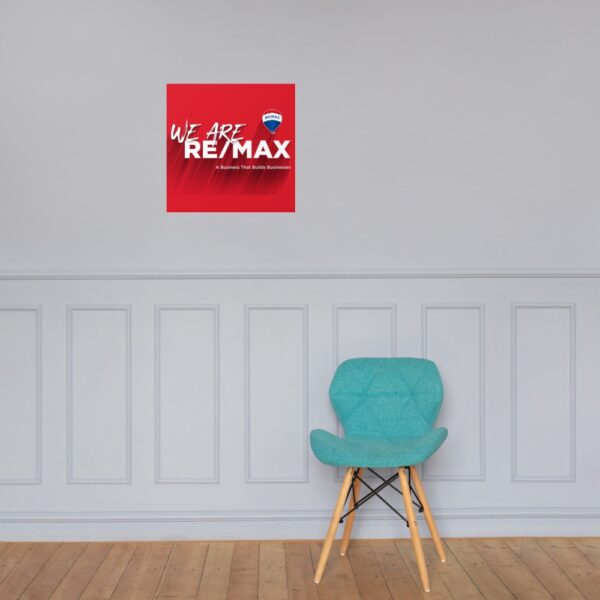 We are all RE/MAX Poster Red - Image 26