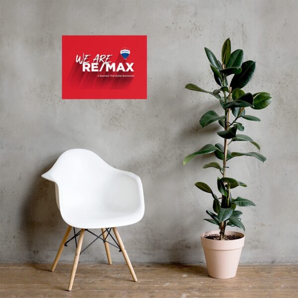 We are all RE/MAX Poster Red - Image 28