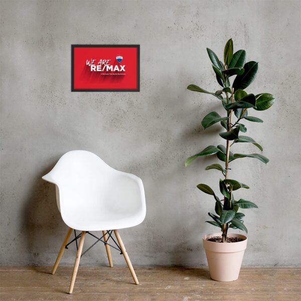 RE/MAX Framed poster - Image 16