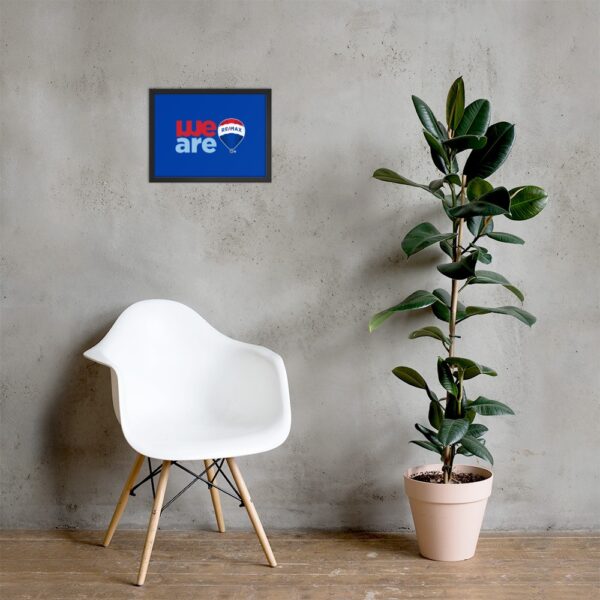 RE/MAX Framed poster Blue - Image 10