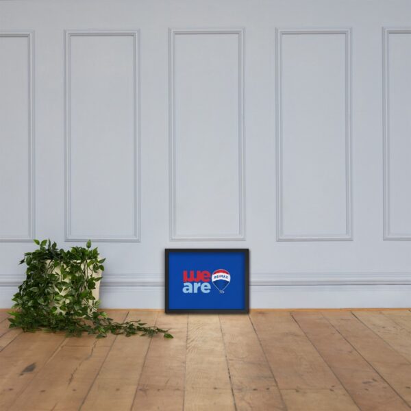 RE/MAX Framed poster Blue - Image 11