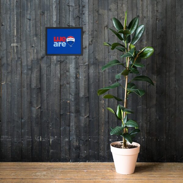 RE/MAX Framed poster Blue - Image 12