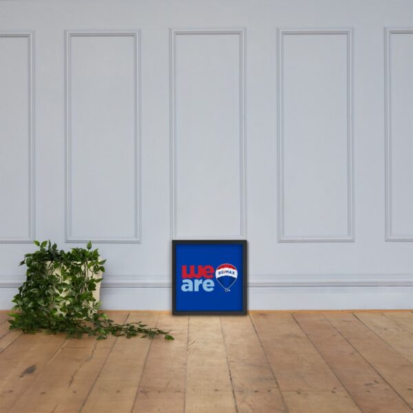 RE/MAX Framed poster Blue - Image 14