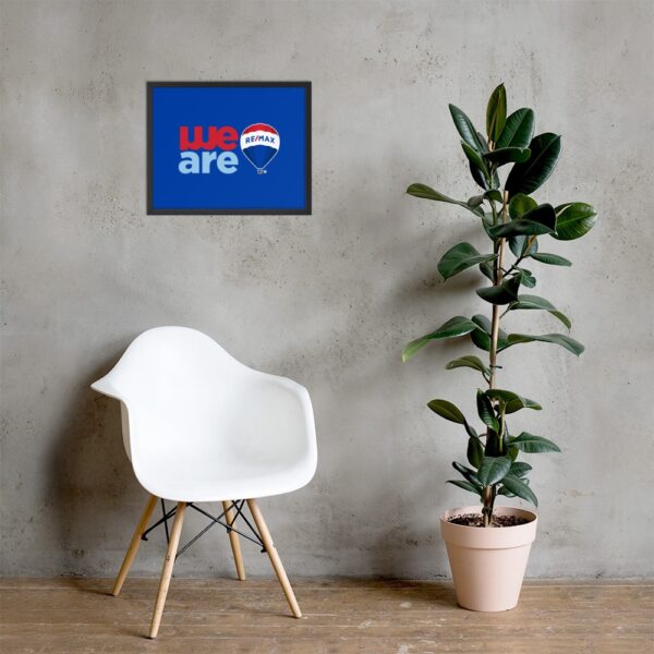 RE/MAX Framed poster Blue - Image 22