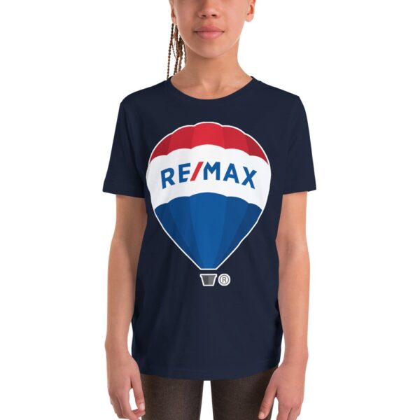 RE/MAX Youth Short Sleeve T-Shirt Bella + Canvas 3001Y - Image 3