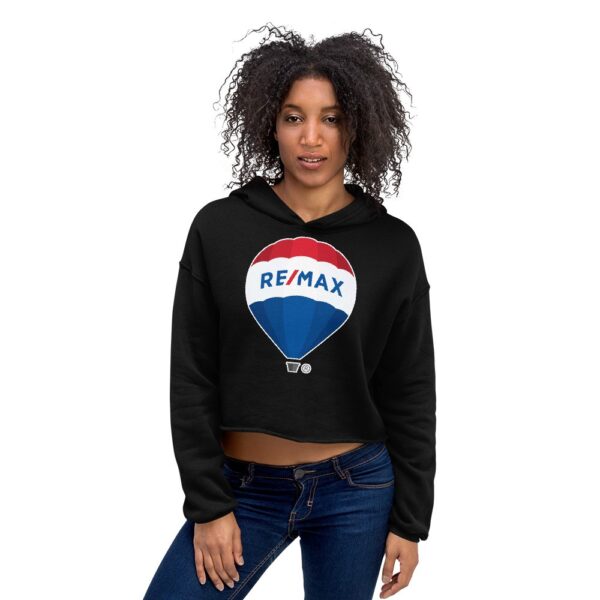 RE/MAX Women Crop Hoodie - Image 2
