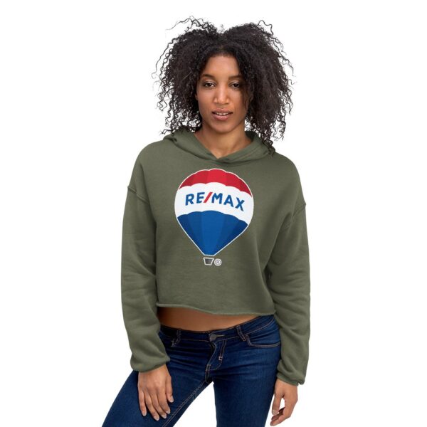 RE/MAX Women Crop Hoodie - Image 3