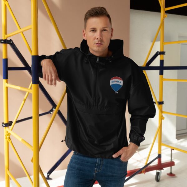 RE/MAX MENS Embroidered Champion Packable Jacket - Image 2