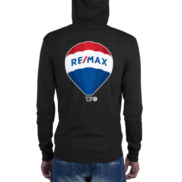 RE/MAX Unisex Lightweight Zip Hoodie - Image 4