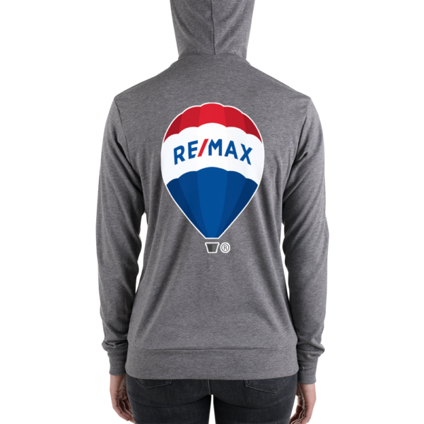 RE/MAX Unisex Lightweight Zip Hoodie - Image 8
