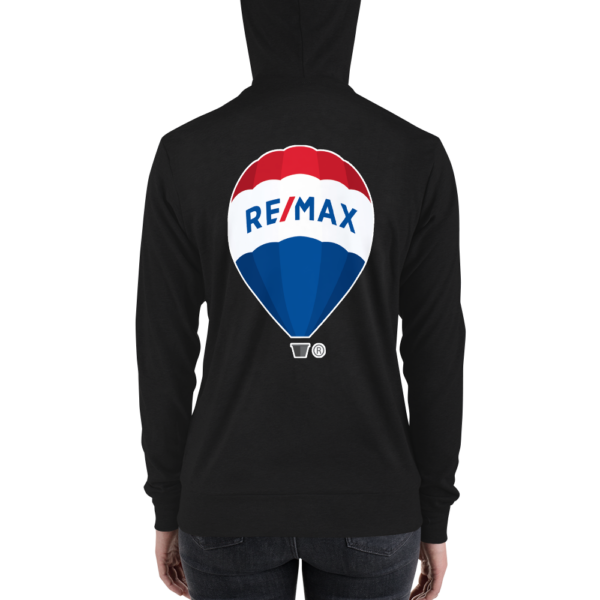 RE/MAX Unisex Lightweight Zip Hoodie - Image 9
