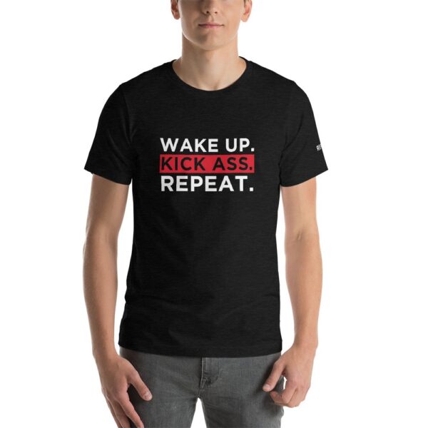 RE/MAX Wake Up Short-Sleeve Unisex T-Shirt - Image 4