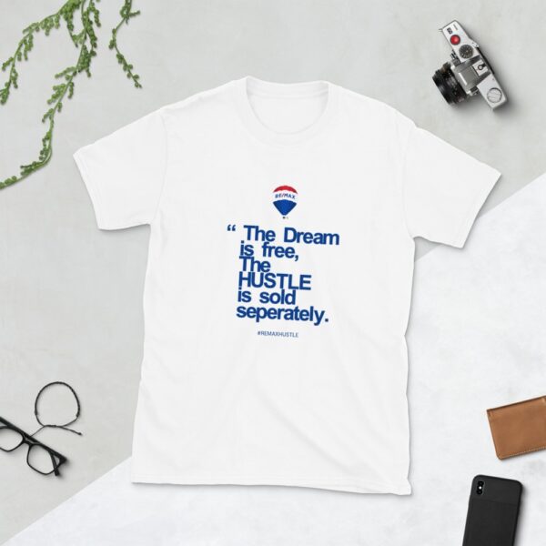 RE/MAX Hustle Short-Sleeve Unisex T-Shirt - Image 2