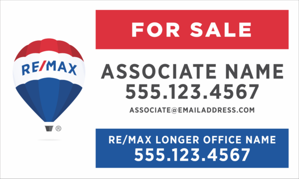 30Wx18H Horizontal Yard Sign - Image 4