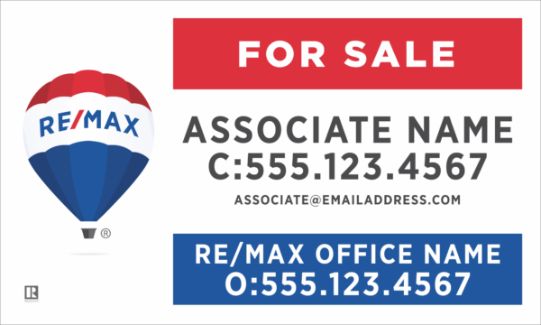 30Wx18H Horizontal Yard Sign - Image 5