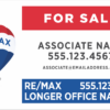 30Wx18H Horizontal Yard Sign - Image 9