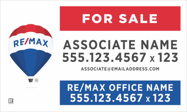 30Wx18H Horizontal Yard Sign - Image 13