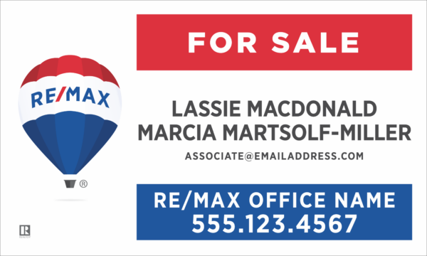 30Wx18H Horizontal Yard Sign - Image 15