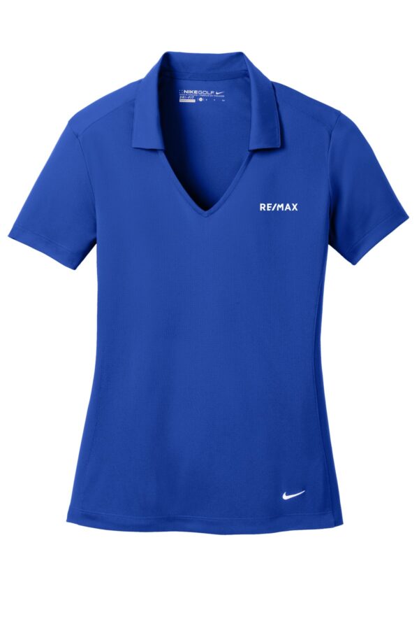 RE/MAX Nike Ladies Dri-FIT Vertical Mesh Polo - Image 2