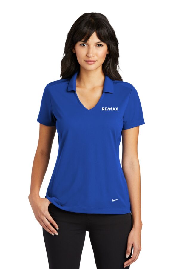 RE/MAX Nike Ladies Dri-FIT Vertical Mesh Polo - Image 3