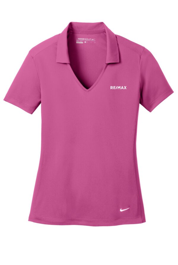 RE/MAX Nike Ladies Dri-FIT Vertical Mesh Polo - Image 4