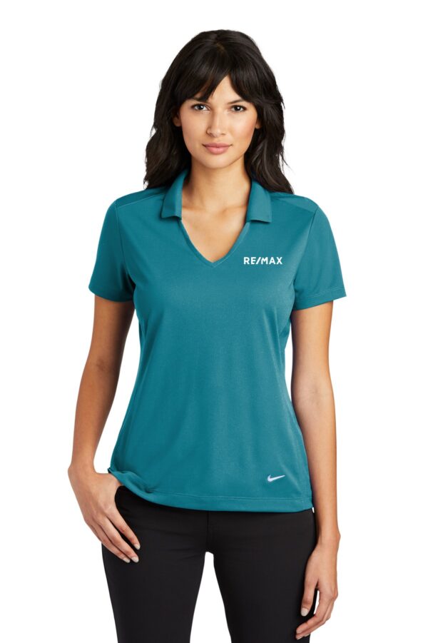 RE/MAX Nike Ladies Dri-FIT Vertical Mesh Polo - Image 5