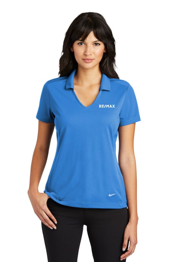 RE/MAX Nike Ladies Dri-FIT Vertical Mesh Polo - Image 7