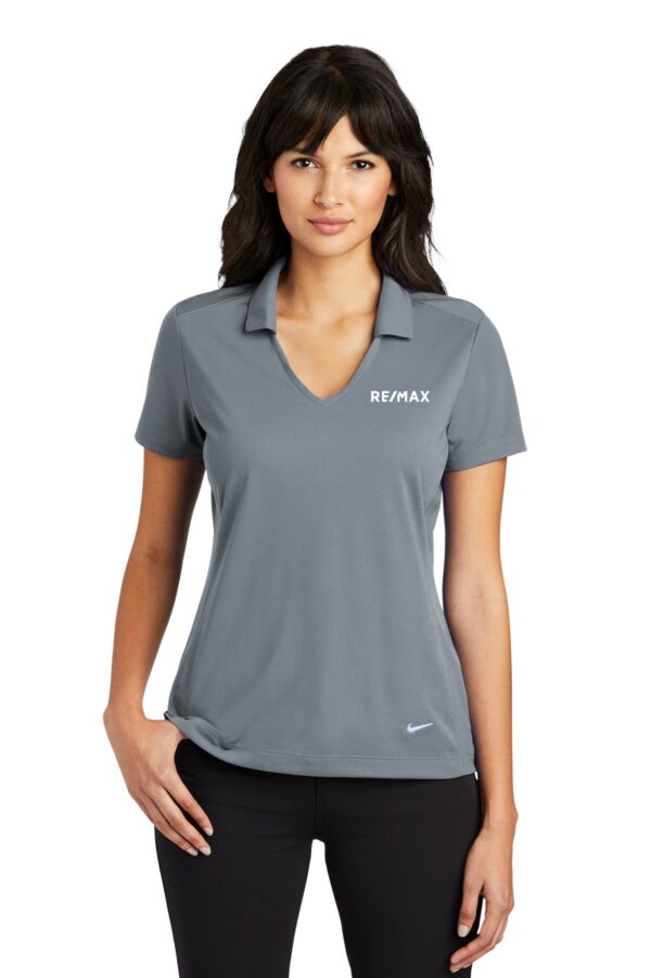RE/MAX Nike Ladies Dri-FIT Vertical Mesh Polo - Image 9