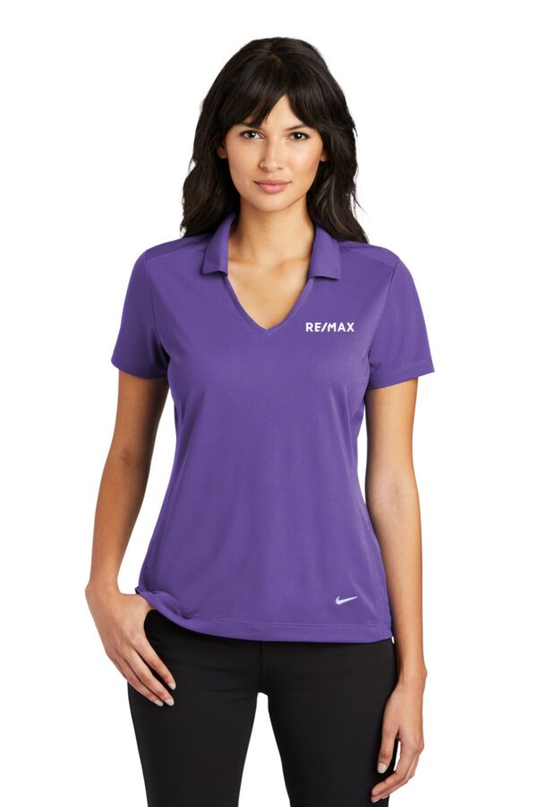 RE/MAX Nike Ladies Dri-FIT Vertical Mesh Polo - Image 11