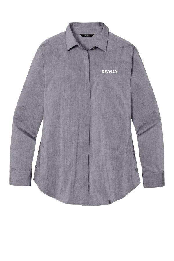 RE/MAX OGIO® Ladies Commuter Woven Tunic Brand Logo - Image 2