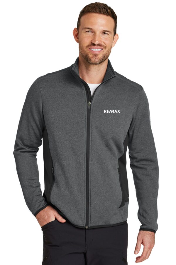 RE/MAX Eddie Bauer® Full-Zip Heather Stretch Fleece Jacket - Image 2