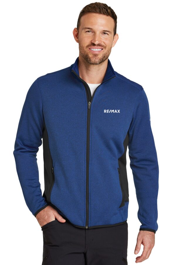 RE/MAX Eddie Bauer® Full-Zip Heather Stretch Fleece Jacket - Image 4
