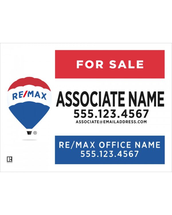 24Wx18H Horizontal Yard Sign - Image 3