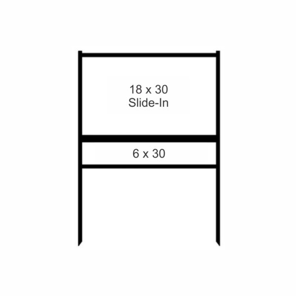 18 X 30 Sign Frame 1R 540x (Black) - Image 2