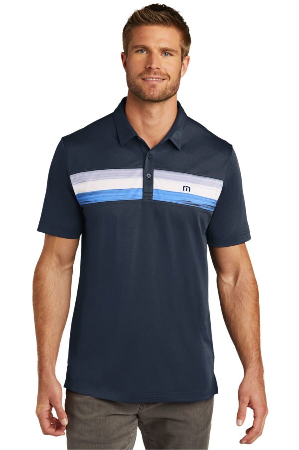 RE/MAX TravisMathew Cabana Chest Stripe Polo - Image 2