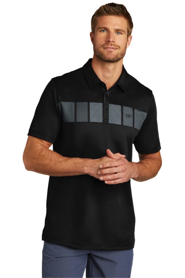 RE/MAX TravisMathew Cabana Chest Stripe Polo - Image 4