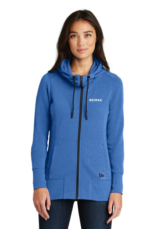 RE/MAX New Era Ladies Tri-Blend Fleece Full-Zip Hoodie - Image 4