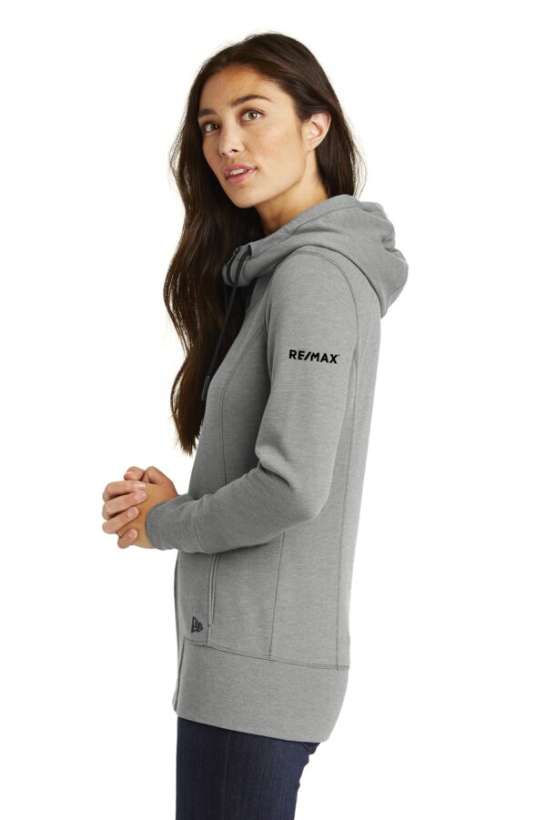 RE/MAX New Era Ladies Tri-Blend Fleece Full-Zip Hoodie - Image 5