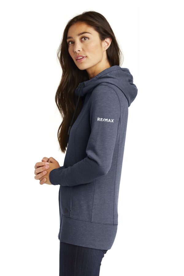 RE/MAX New Era Ladies Tri-Blend Fleece Full-Zip Hoodie - Image 7